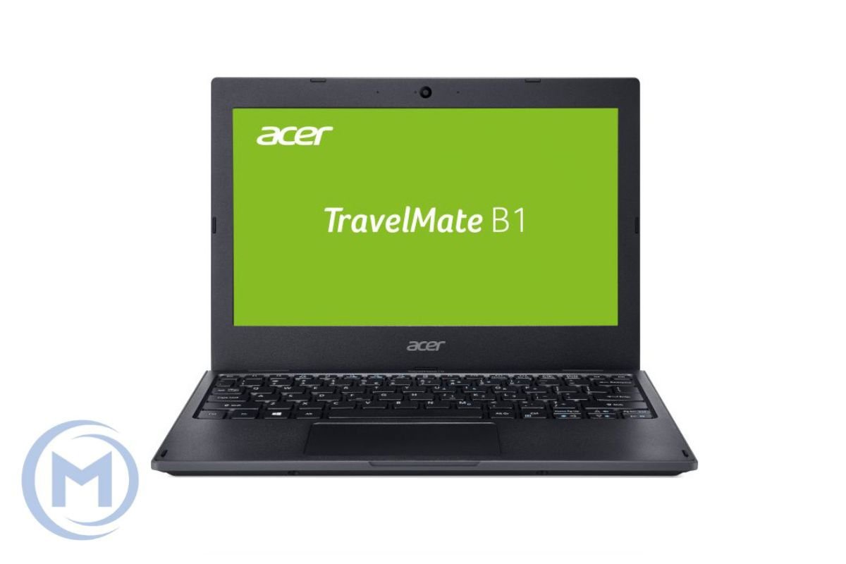 Acer TravelMate TMB118-M Black Intel Quad Core N4120 (up to 2.6Ghz), 4GB, 64GB eMMC, Intel HD Graphics, 11.6" LED, WiFi, BT, Cam, Eng-Rus