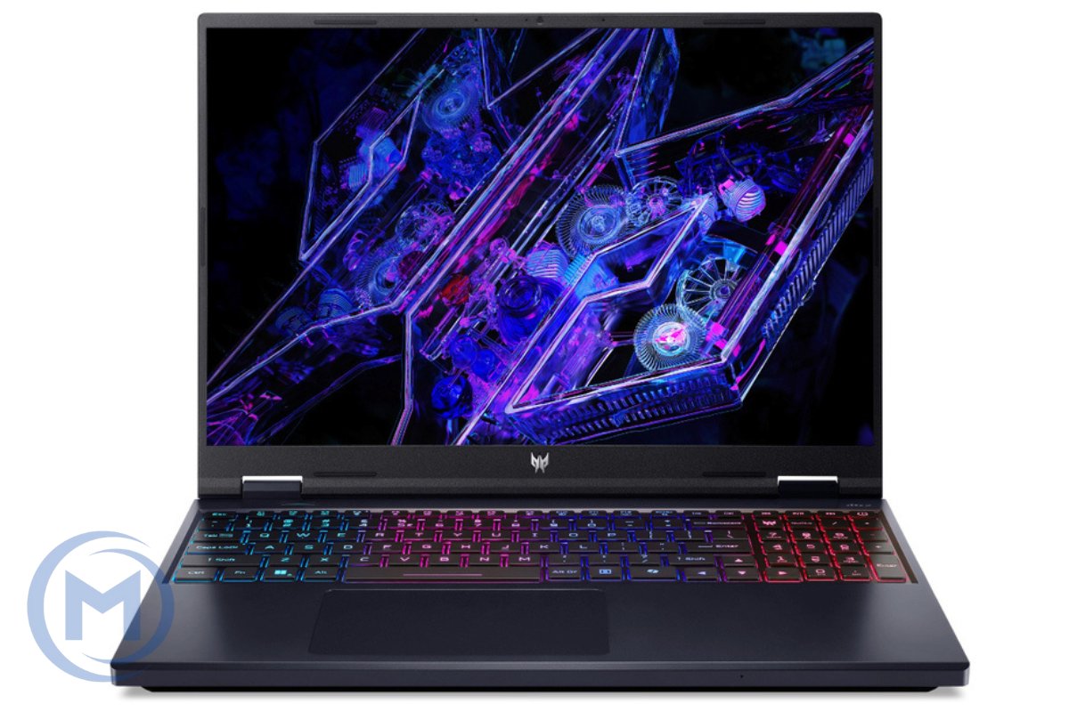 Acer Predator Helios Neo 16 PHN16-71-76H5 Intel Core i7-13650HX (14 ядер/20 потоков, up to 4.9Ghz), 16.0" WUXGA IPS (1920 x 1200) 165Hz, NVIDIA G-SYNC, Advanced Optimus, 24GB DDR5, 512GB SSD PCIe NVMe M.2, NVIDIA GeForce RTX4060 8GB GDDR6, Killer WiFi 6 A