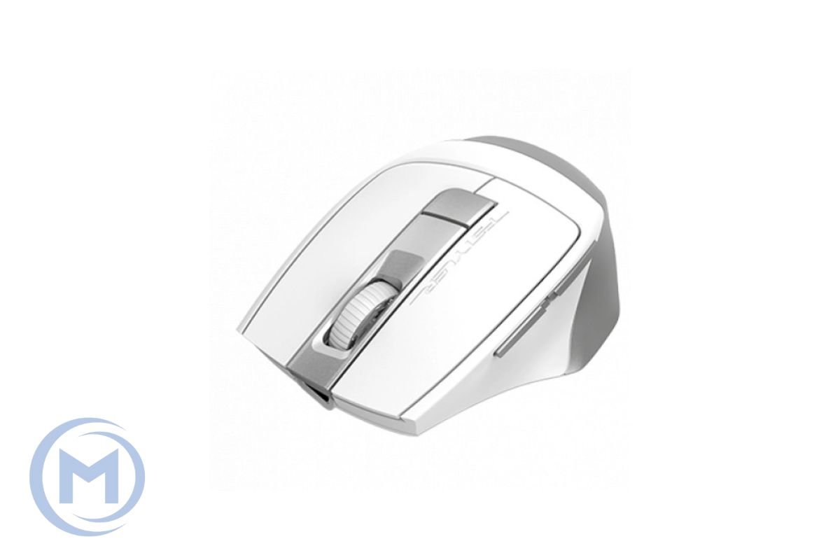 Беспроводная мышь A4tech Fstyler FB35C Silver (Icy White) Оптическая BT+2,4G USB 2000 dpi Li-Battery