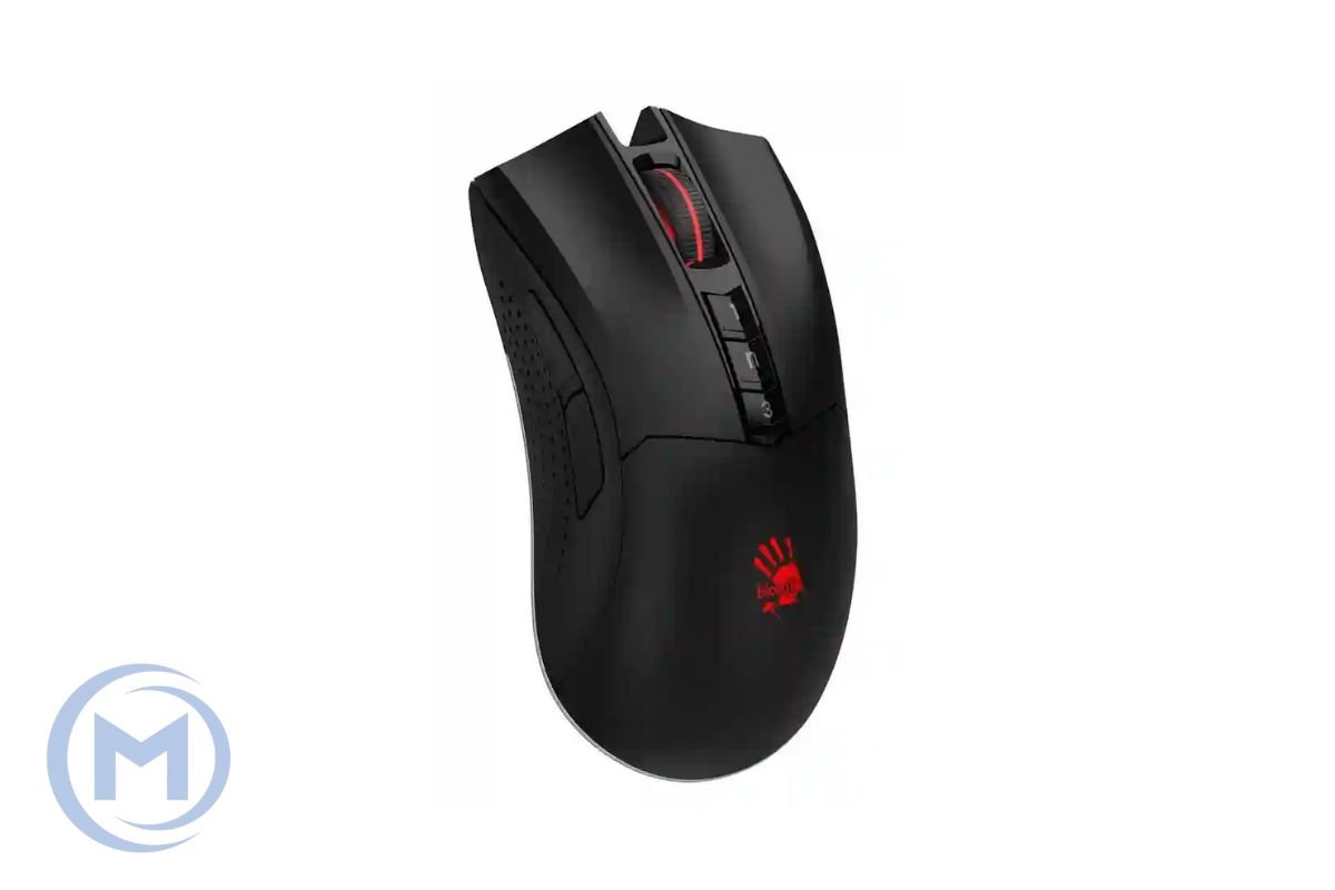 Мышь беспроводная A4Tech Bloody R90Plus-Naraka, игровая, 5000 dpi, ускорение 35G, 8 кнп, USB