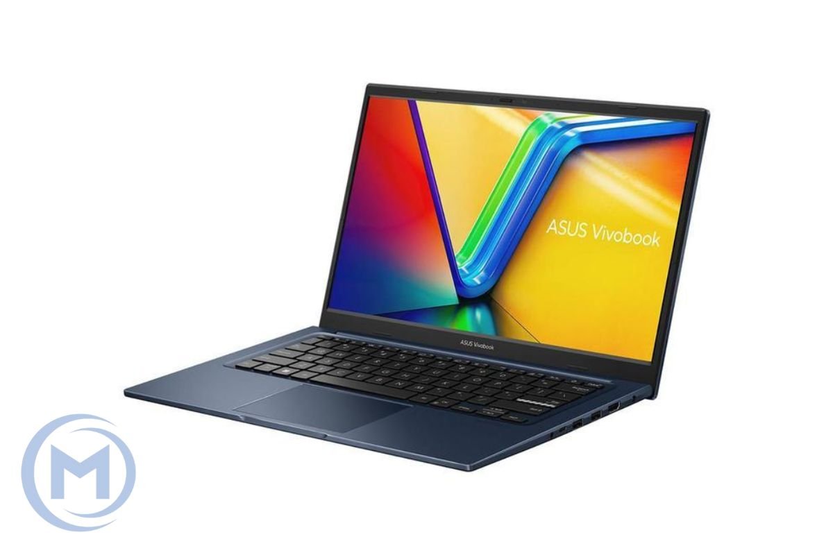 ASUS VivoBook X1404ZA Quiet Blue Intel Core i3-1215U (up to 4.4Ghz), 12GB DDR4, 512GB SSD M.2 NVMe PCIe, Intel UHD Graphics 64EUs, 14.0" IPS FULL HD (1920x1080), WiFi, BT, Cam, USB Type-C, DOS, Eng-Rus