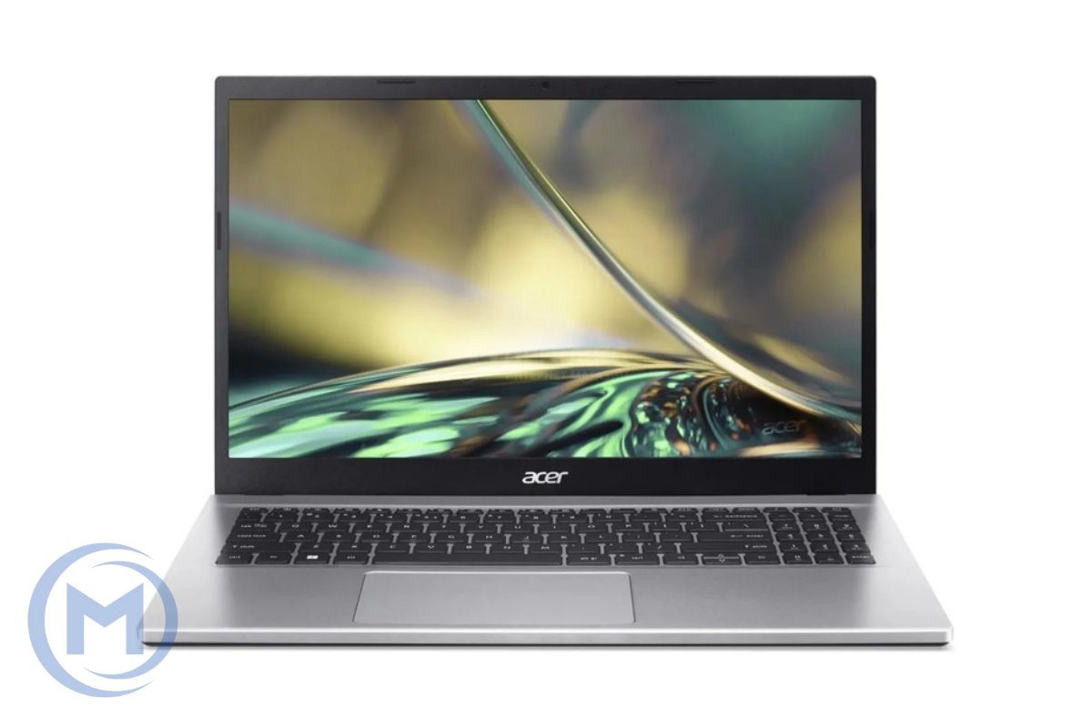 Ноутбук Acer Aspire Go 15 Intel Core i3-N305 (up to 3.8GHz), 8GB DDR5, 128GB SSD, 15.6" FHD IPS, WiFi, BT, Type-C, WIN11H, ENG-RUS, серебро