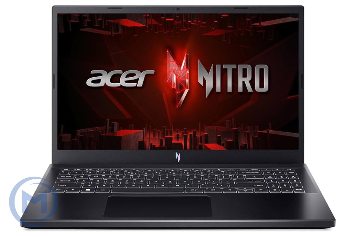 Ноутбук Acer Nitro ANV15-51-51H9 Intel Core i5-13420H, 16GB DDR5, 512GB SSD NVMe, 15.6" FHD IPS 144GHz, RTX 4050 6GB, WF, BT, LAN, Type-C, WIN11H, клав. с подсв. Eng-Ru, чехол в комплекте, черный