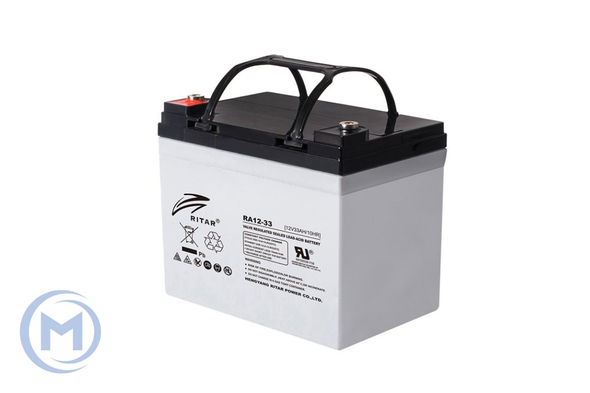Аккумулятор Ritar RA12-33, 12V, 33.0AH
