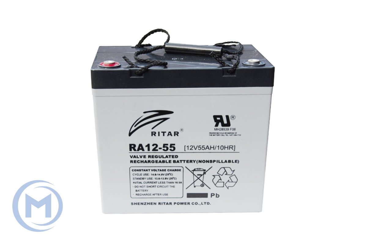 Аккумулятор Ritar RA12-55, 12V, 55.0AH