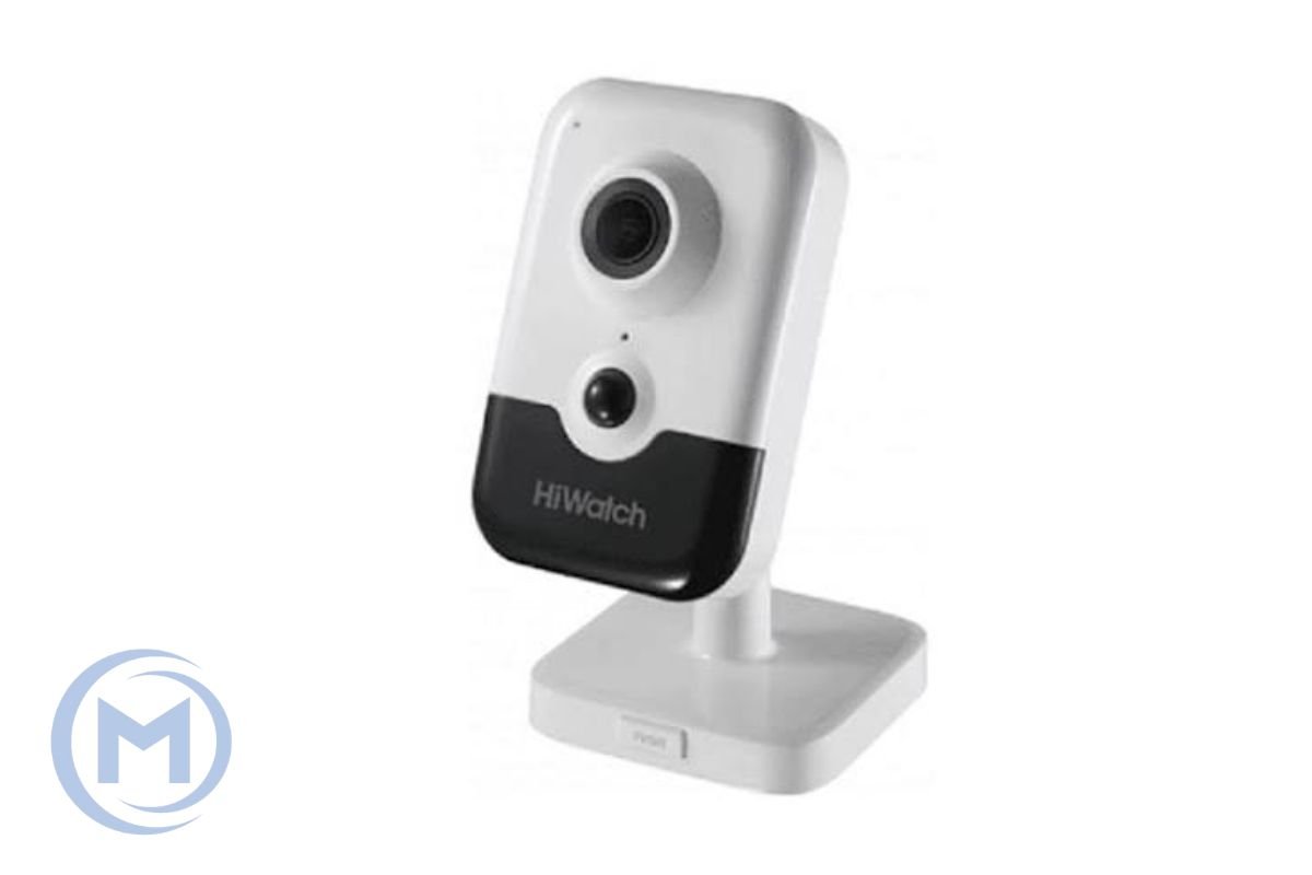 IP camera HIWATCH DS-I214W(C)(2mm) кубическая 2MP,IR 10M,WiFi,microSD,MIC-SPEAK,PIR