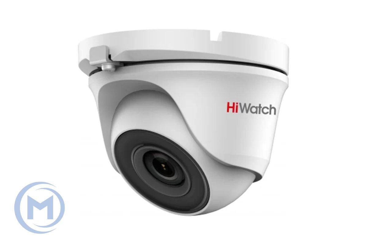 HD-TVI camera HIWATCH DS-T203(B) (2.8mm) купольн,уличная 2MP,IR 20M