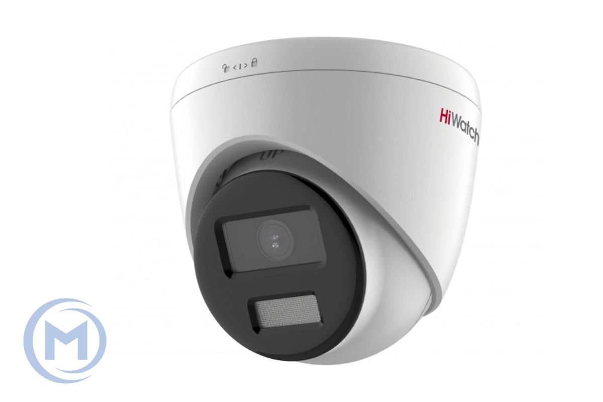 IP camera HIWATCH DS-I253L(D) (2.8mm) купольная,уличная 2МП,LED 30M,ColorVu