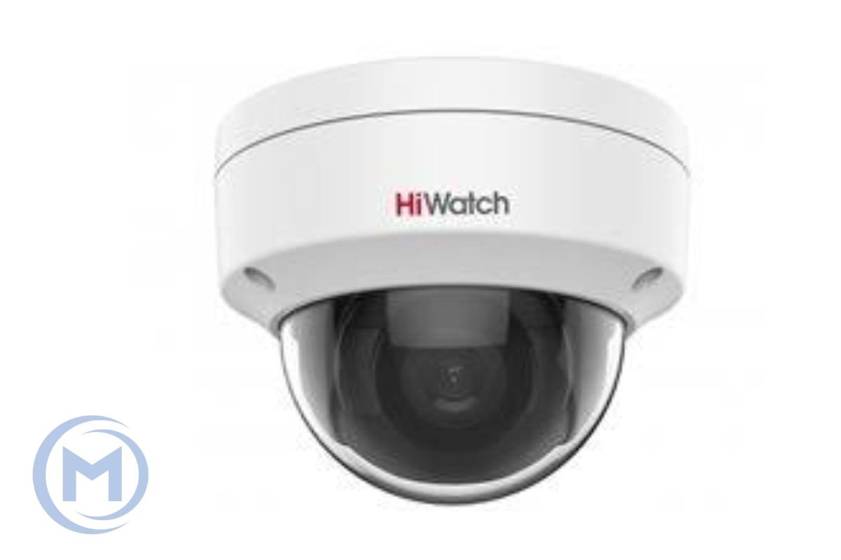 IP camera HIWATCH DS-I452M (2.8mm) купольная,антиванд 4MP,IR 30,MicroSD,Mic