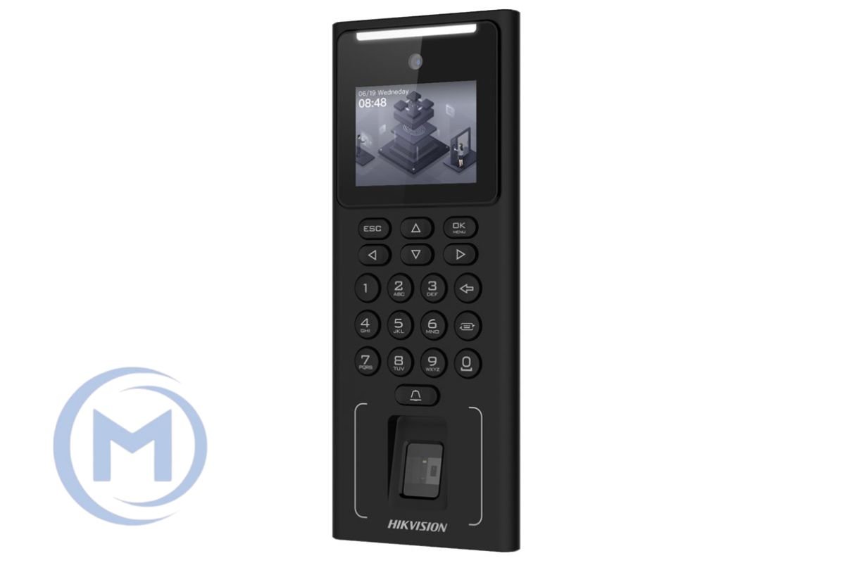 Терминал доступа HIKVISION DS-K1T321MFWX-B(STD)распознавание лиц,Mifare,пароль,палец,WIFI,battery