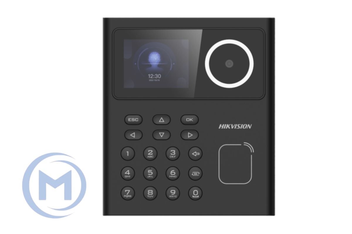 Терминал доступа HIKVISION DS-K1T341CMF(STD) распознавание лиц,отпечаток,Mifare,IP65