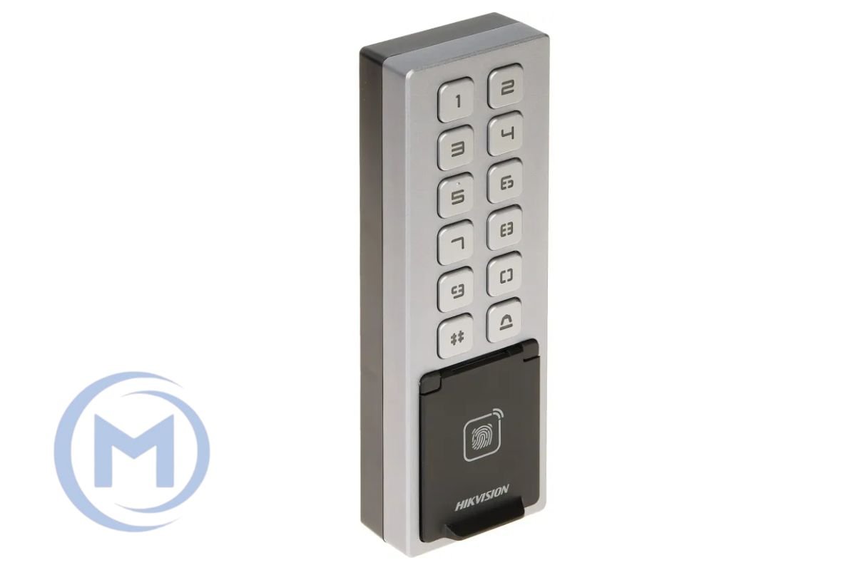 Терминал доступа HIKVISION DS-K1T805MBFWX Mifare,отпечаток,пароль,Bluetooth