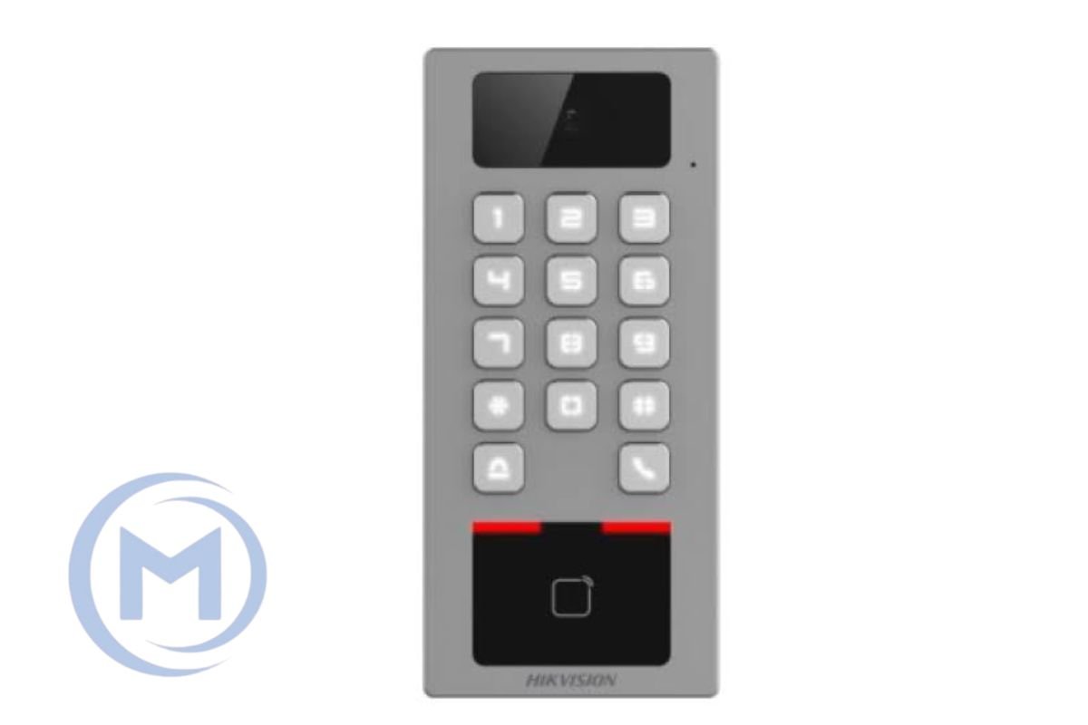 Терминал доступа-аудиодомофон HIKVISION DS-K1T502DBWX Mifare,WIFI,IP65,IK09