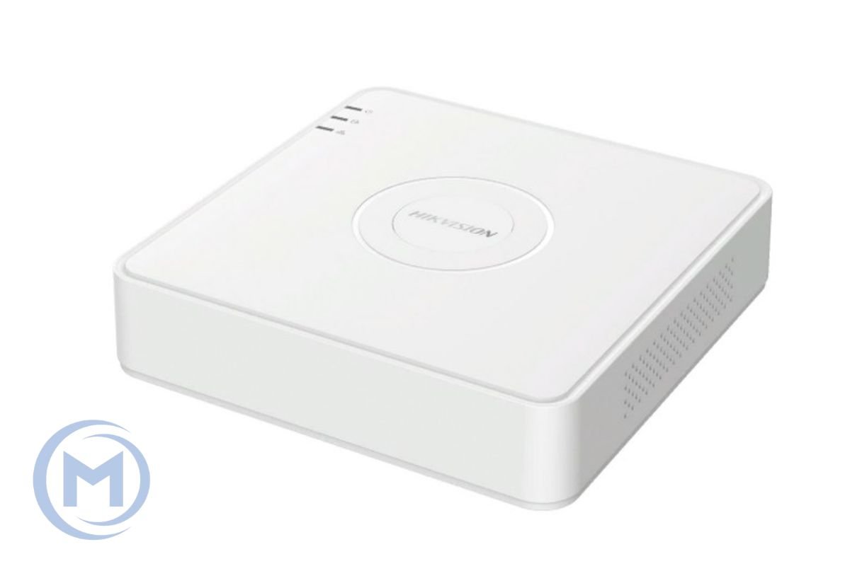 NVR HIKVISION DS-7604NXI-K1(E)(O-STD)(40mbps,4 IP,1ch/12 MP,2ch/8MP,4ch/1080P,1HDD upto 10TB,H.265)