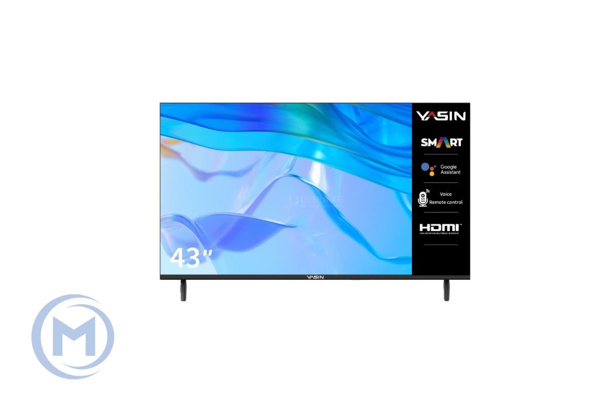 YASIN LED TV 43E9000 43" HD 1920x1080,450 cd/m2 Smart 1000000:1 6ms DVB-T2/C/S2 2xHDMI,USB,WIFI