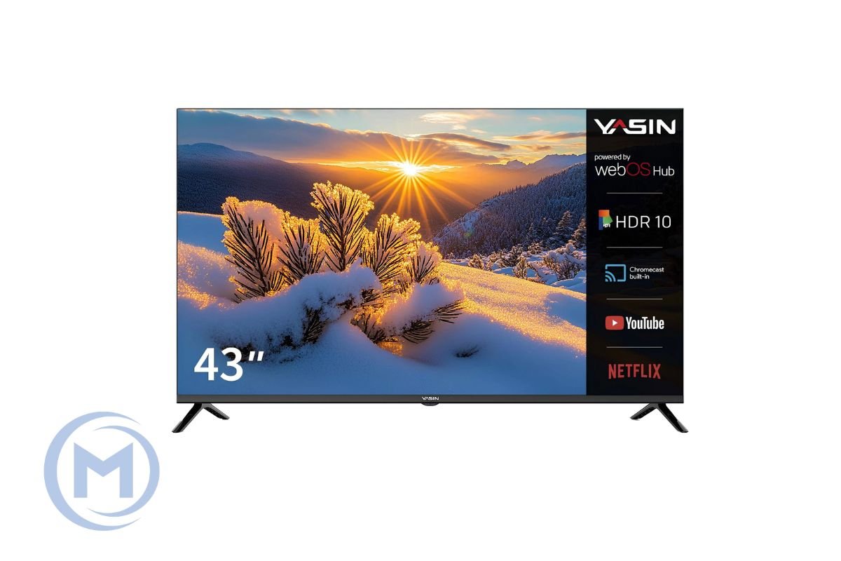 YASIN LED TV 43UD81 43" FHD 1920x1080, WebOS 450 cd/m2 1000000:1 6ms 178/178 DVB-T2/C/S2 WiFi