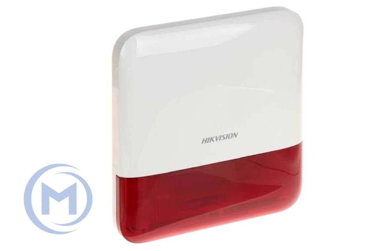 HIKVISION AX PRO DS-PS1-E-WB (Red Indicator)(O-STD) оповещатель свето-звуковой беспроводной