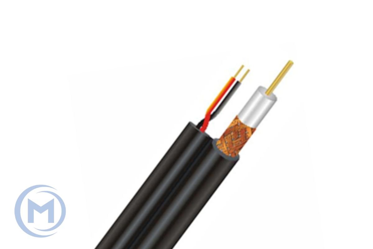Coaxial Cable SYV75-3 + 2x0.5mm2 уличный с питанием (200м)