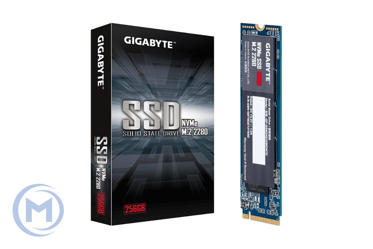SSD GIGABYTE GP-GSM2NE3256GNTD 256GB M.2 2280 PCIe NVME Gen3x4 Read / Write: 1700/1100MB