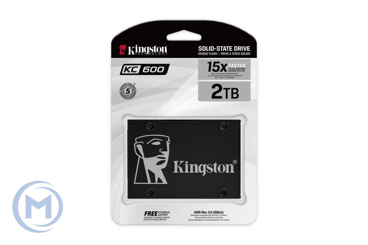 SSD KINGSTON KC600 2TB 3D TLC NAND 550/520MB/s 2,5"" SATAIII