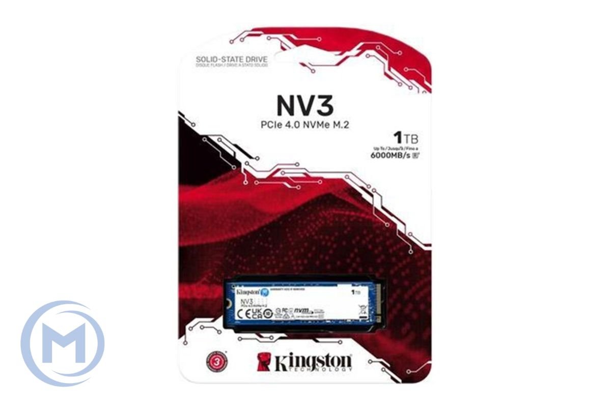 SSD KINGSTON NV3 1TB M.2 2280 PCIe 4.0 x4 NVMe 6000/4000
