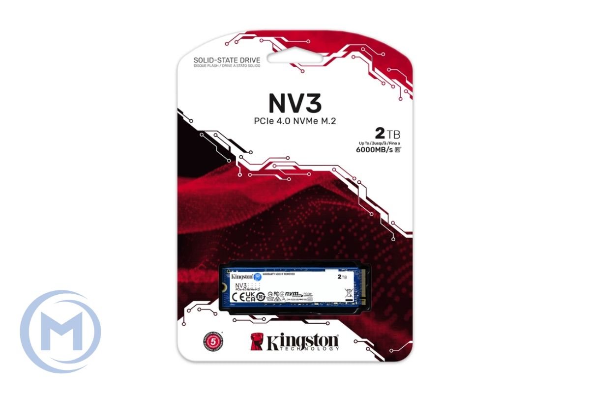 SSD KINGSTON NV3 2TB M.2 2280 PCIe 4.0 x4 NVMe 6000/5000