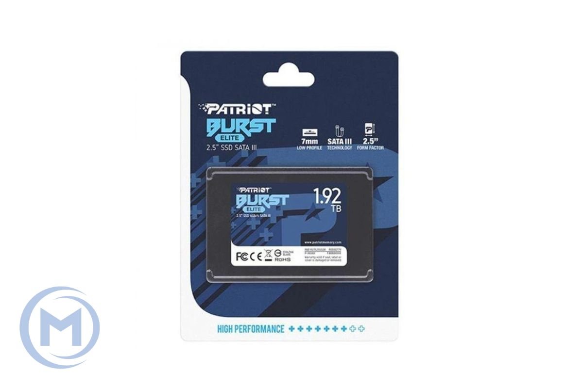 SSD PATRIOT BURST ELITE 1920GB 3D NAND SATAIII 450/320MB