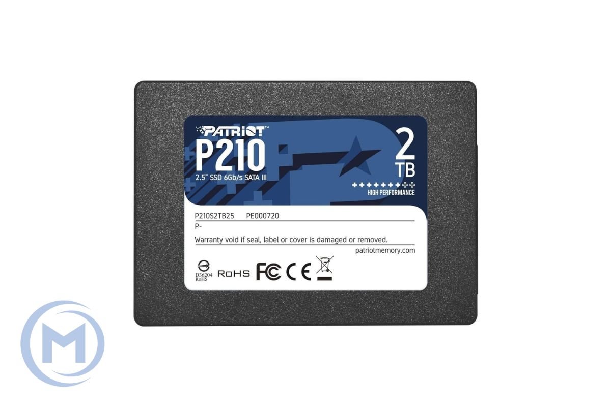 SSD PATRIOT P210 2TB 3D NAND SATAIII 520/430MB