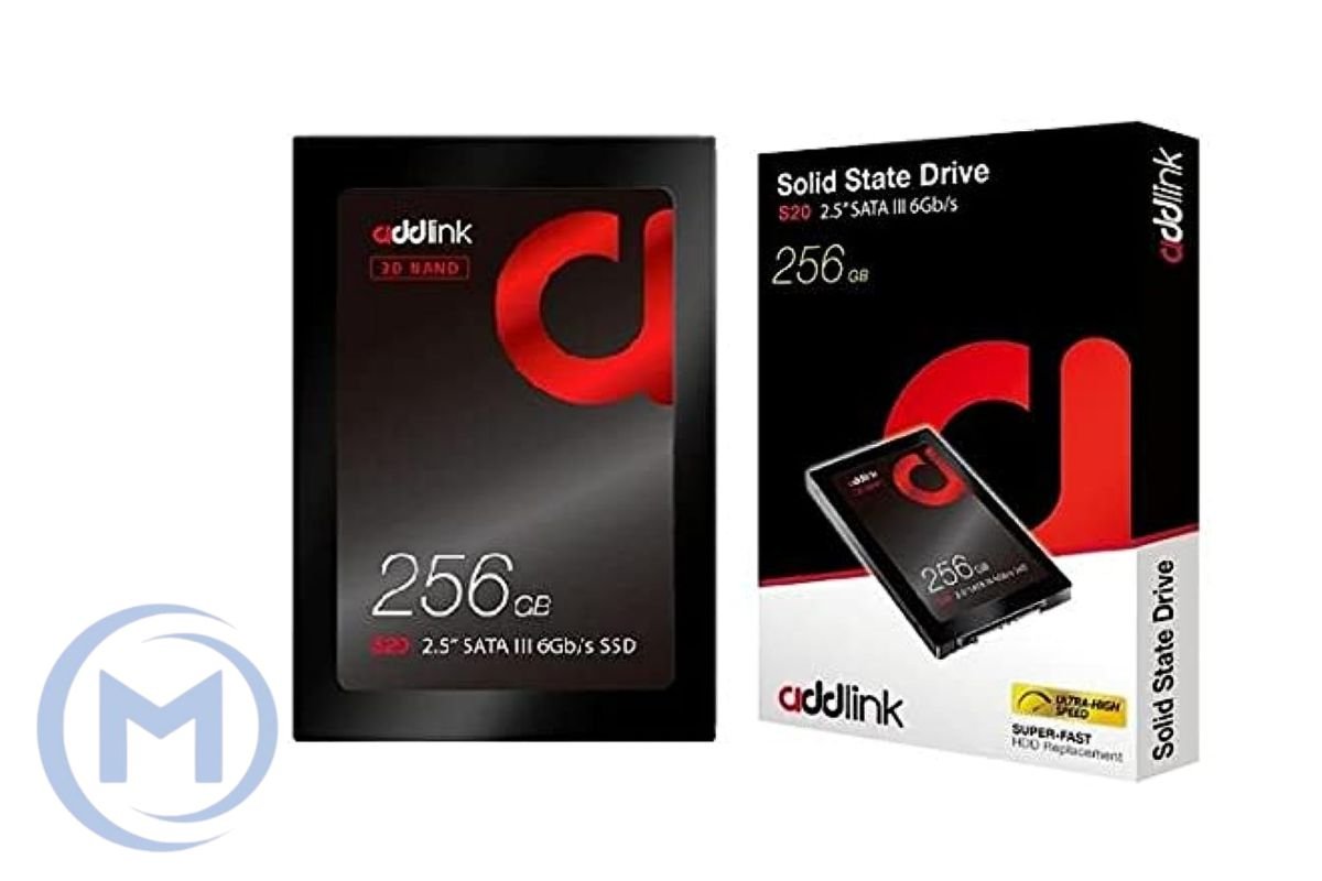 Addlink S20 256GB 2.5" 3D NAND SATAIII 6Gb/s R/W Speed up to 510/400 MB/s, Made in Taiwan [ad256GBS20S3S]