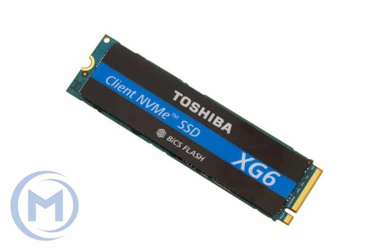 KIOXIA (Toshiba) XG6 512GB PCIe NVMe Gen3x4, M.2 2280, BiCS FLASH TLC, Read/Write up to 3100/2800MB/s, [KXG60ZNV512G] OEM