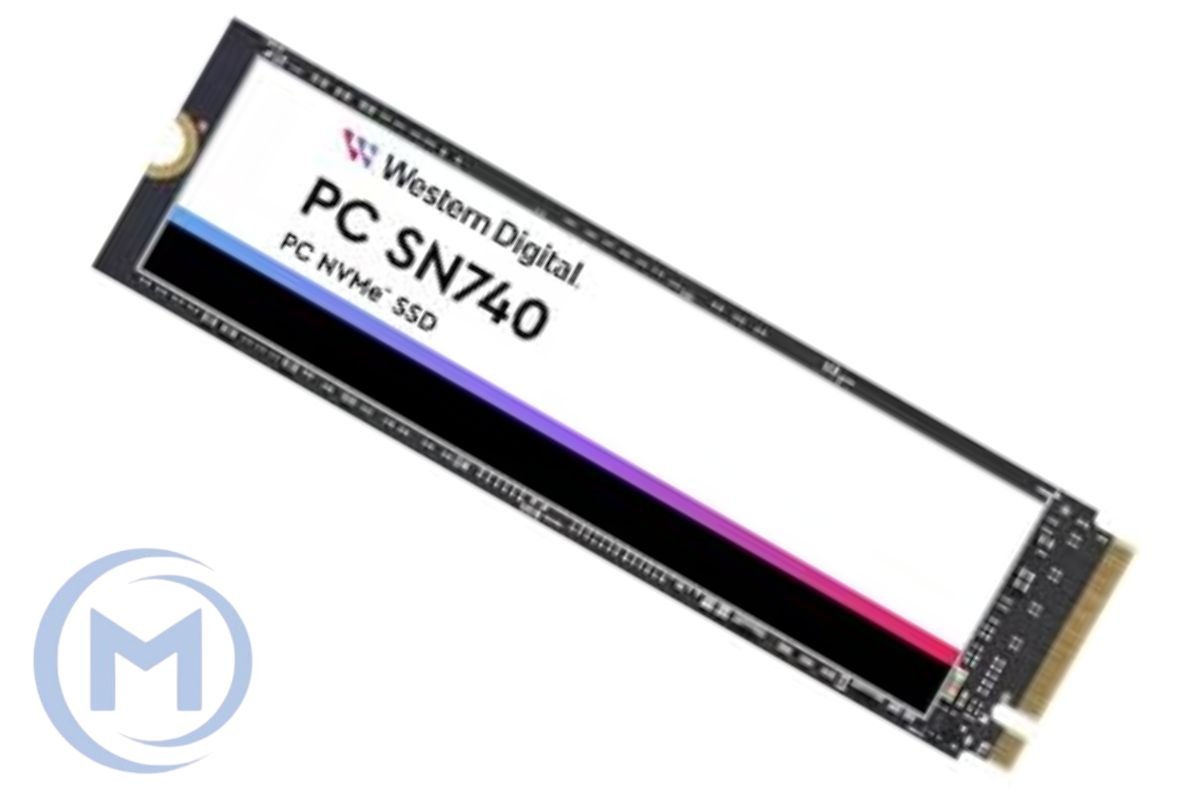 Western Digital SN740 512GB PCIe NVMe Gen4x4, M.2 2280, Read/Write 5000/4000MB/s, IOPS 4K Read/Write 460K/800K [SDDPNQD-512-1006] OEM