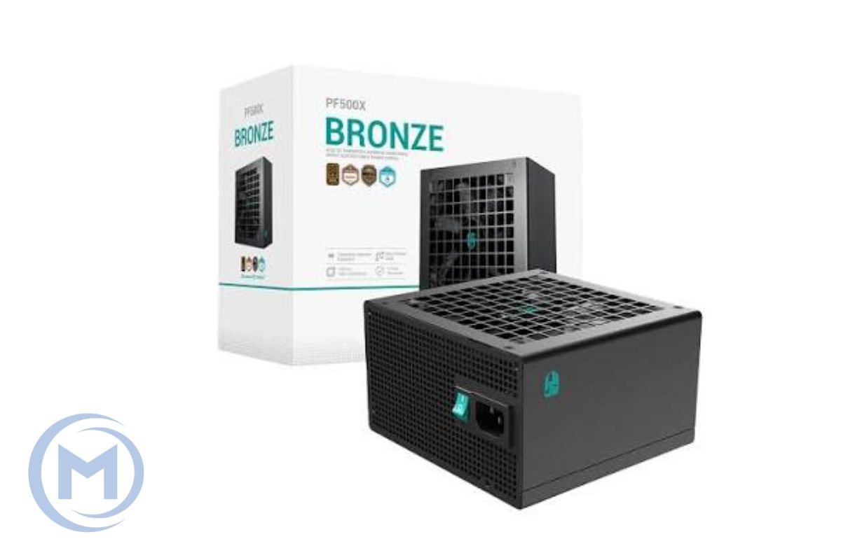 Power Unit DEEPCOOL GS PF500X 500W 80 PLUS BRONZE certified 230V/ATX12V 2.52 & SSI EPS 12V Black
