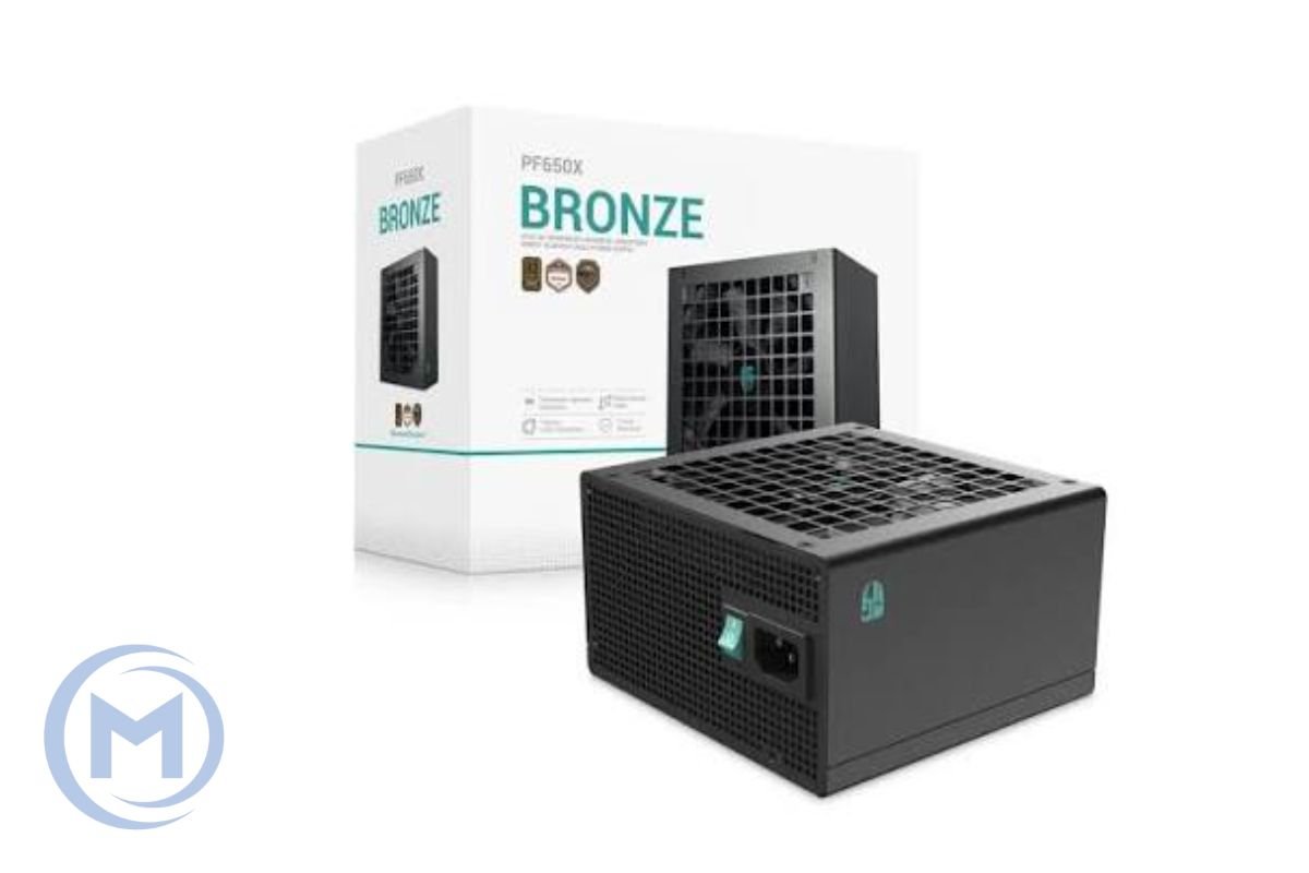 Power Unit DEEPCOOL GS PF650X 650W 80 PLUS BRONZE certified 230V/ATX12V 2.52 & SSI EPS 12V Black