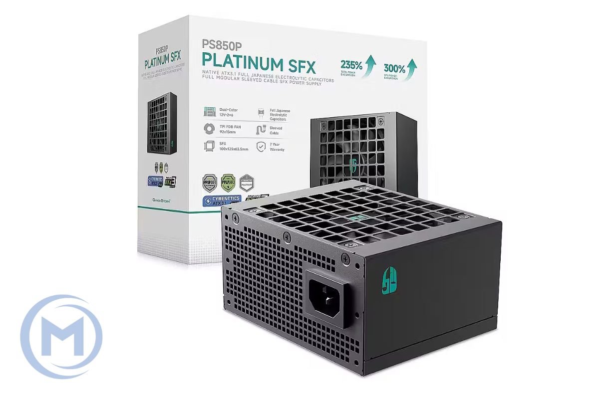 Power Unit DEEPCOOL GS PS850P 850W 80 PLUS PLAT. SFX certified 100-240V/SFX12V& ATX12V