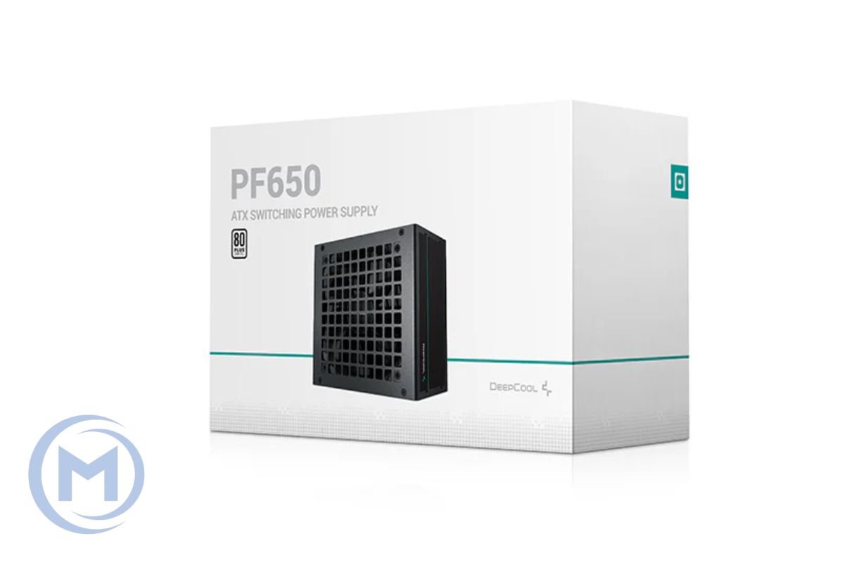 Power Unit DEEPCOOL PF650D V2 650W 80 PLUS certified 200-240V/ATX3.1 + PCIe 5.1 12V Black flat