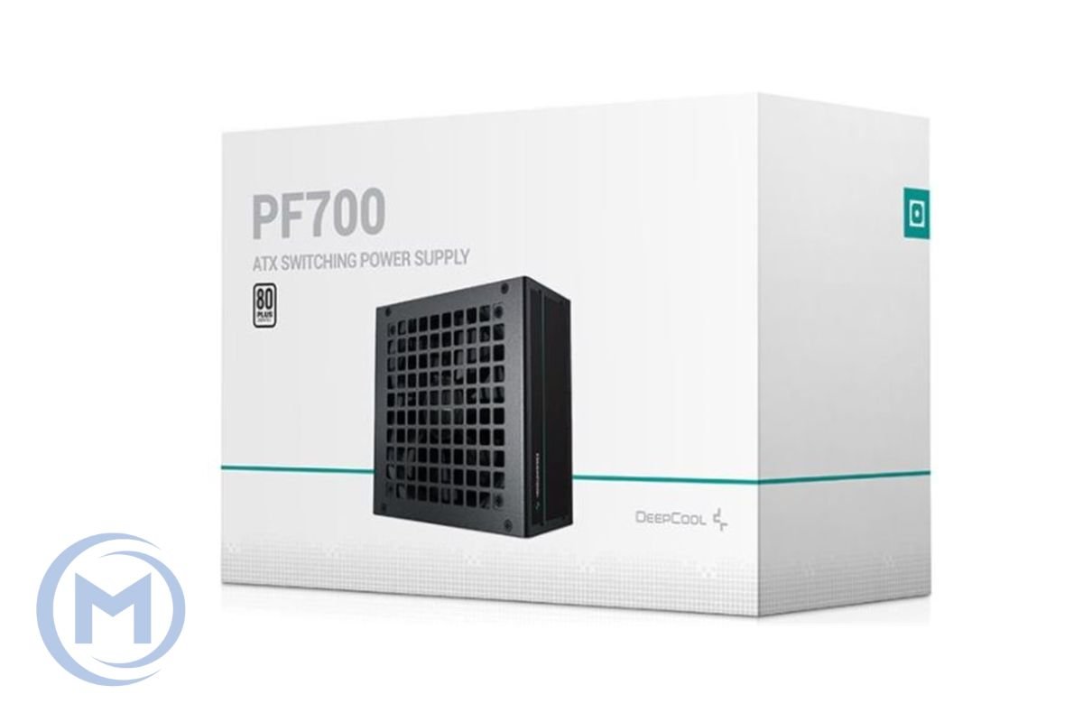 Power Unit DEEPCOOL PF700D 700W 80 PLUS certified 200-240V/ATX12V 2.3 & SSI EPS 12V Black flat