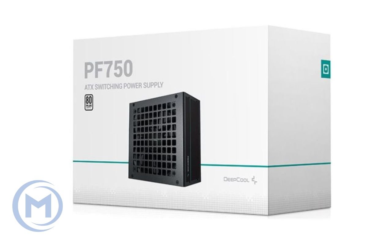 Power Unit DEEPCOOL PF750D V2 750W 80 PLUS certified 200-240V/ATX3.1 + PCIe 5.1 12V Black flat
