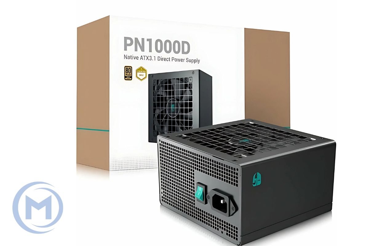 Power Unit DEEPCOOL PN1000D 1000W 80 PLUS GOLD 100-240V/ATX12V 3.1 & SSI EPS 12V Black flat
