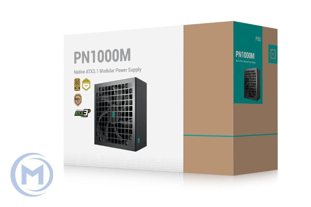 Power Unit DEEPCOOL PN1000M 1000W 80 PLUS GOLD certified 100-240V/ATX12V 3.1 & SSI EPS 12V