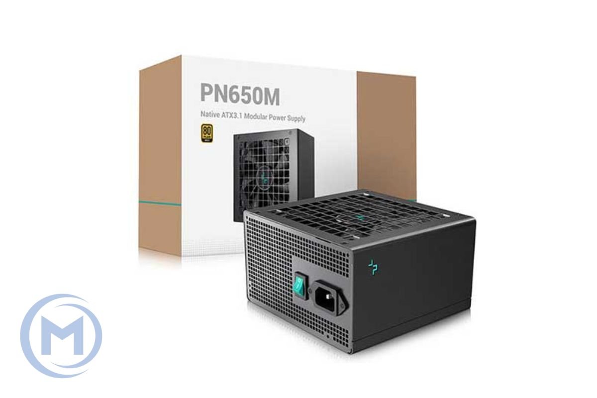 Power Unit DEEPCOOL PN650M 650W 80 PLUS GOLD certified 100-240V/ATX12V 3.1 & SSI EPS 12V Black flat