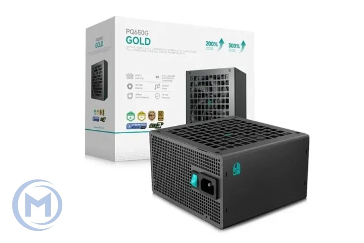 Power Unit DEEPCOOL PQ650G 650W 80 PLUS GOLD certified 100-240V/ATX12V 2.3 & SSI EPS 12V