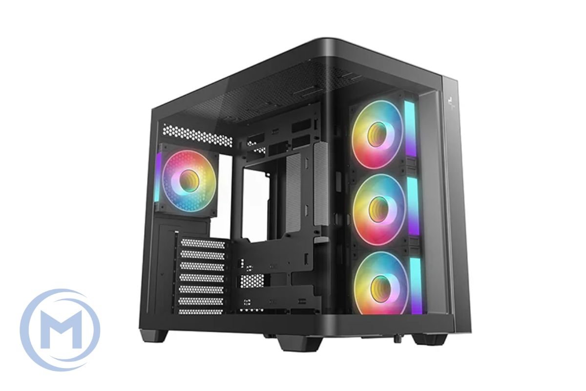 DEEPCOOL ATX CG530U 4F w/o PSU USB3.0×2、USB2.0×1 Front, Type-С, 120mm*4 ARGB fans