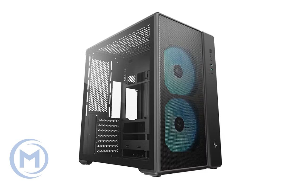 DEEPCOOL ATX CG590 MESH 2F w/o PSU USB3.0×2 Front , Type-C + 2 fans