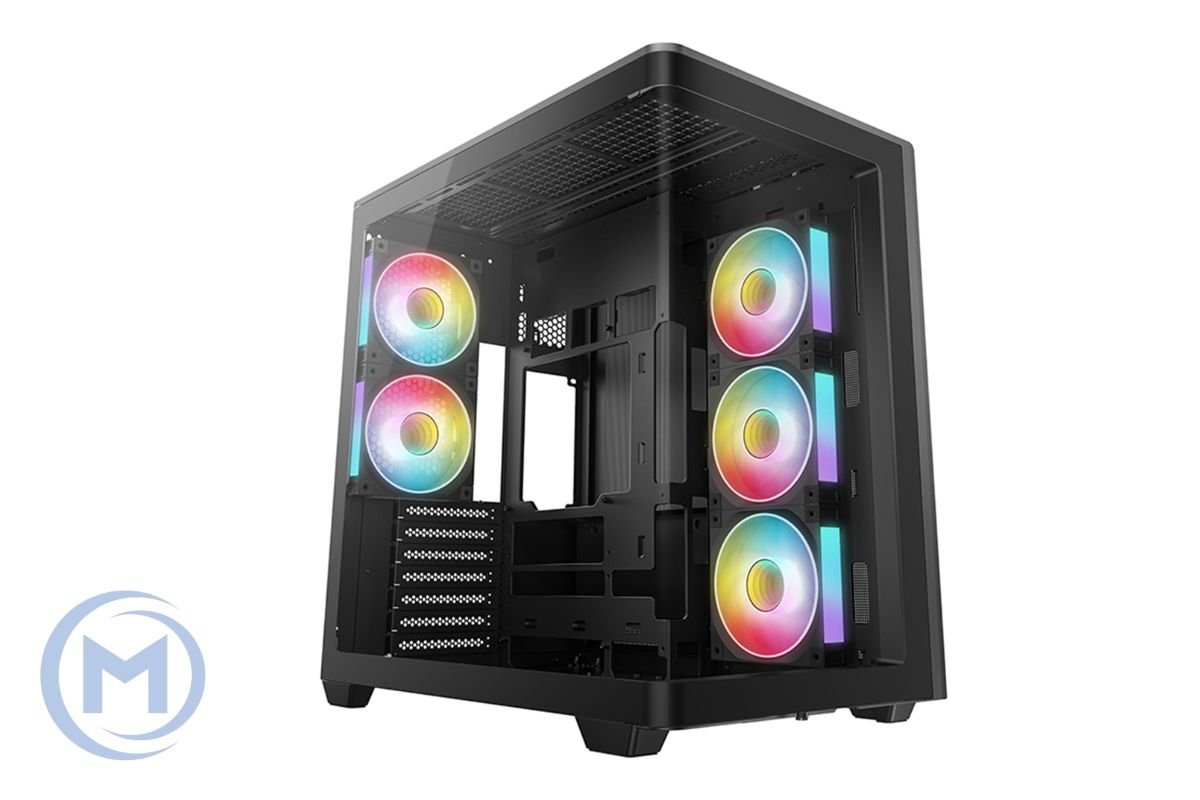DEEPCOOL ATX CG590U 5F w/o PSU USB3.0×2 Front , Type-C + 5 fans