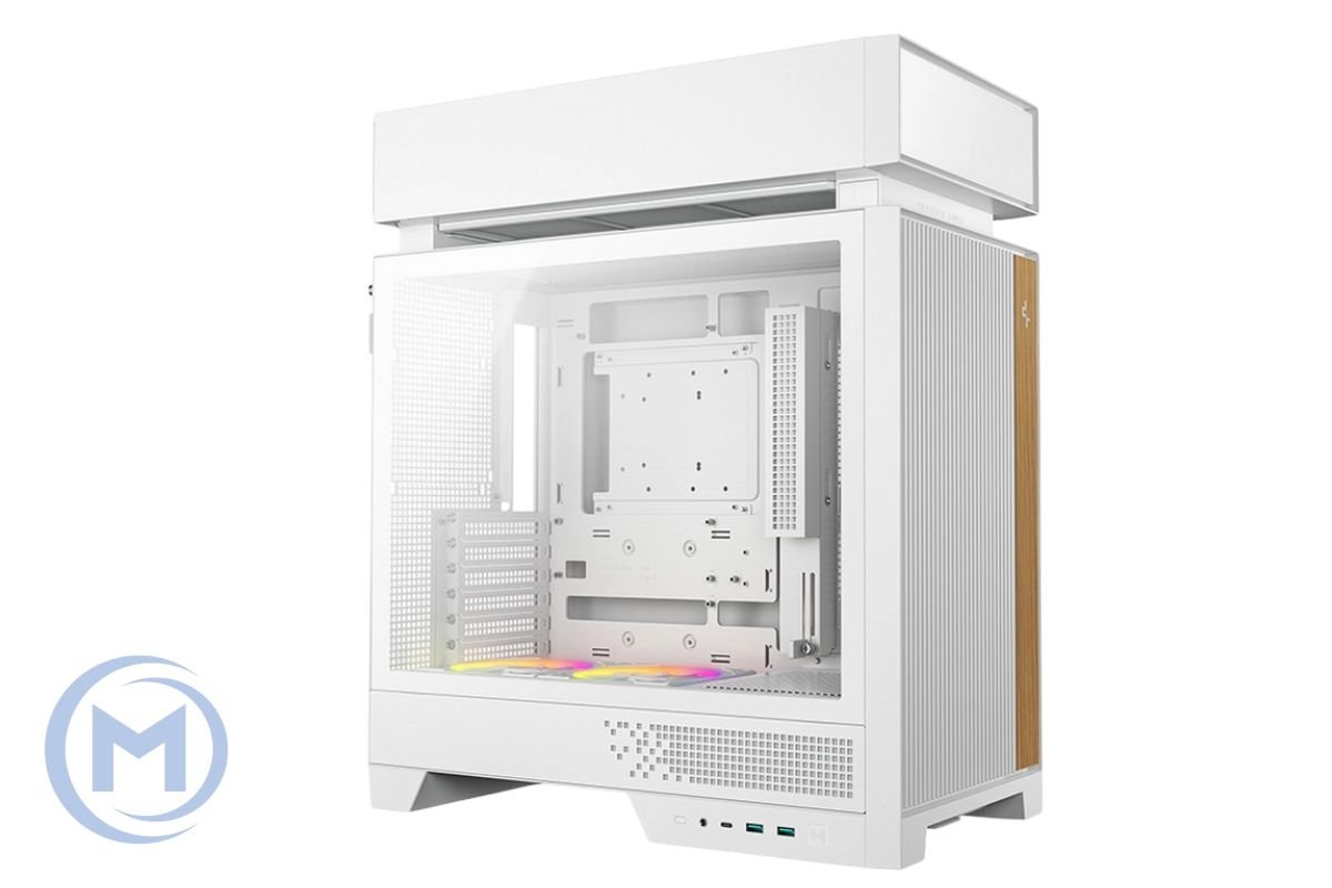DEEPCOOL ATX CL660 WH WHITE w/o PSU 2*USB 3.0 + 2xARGB 120mm fan