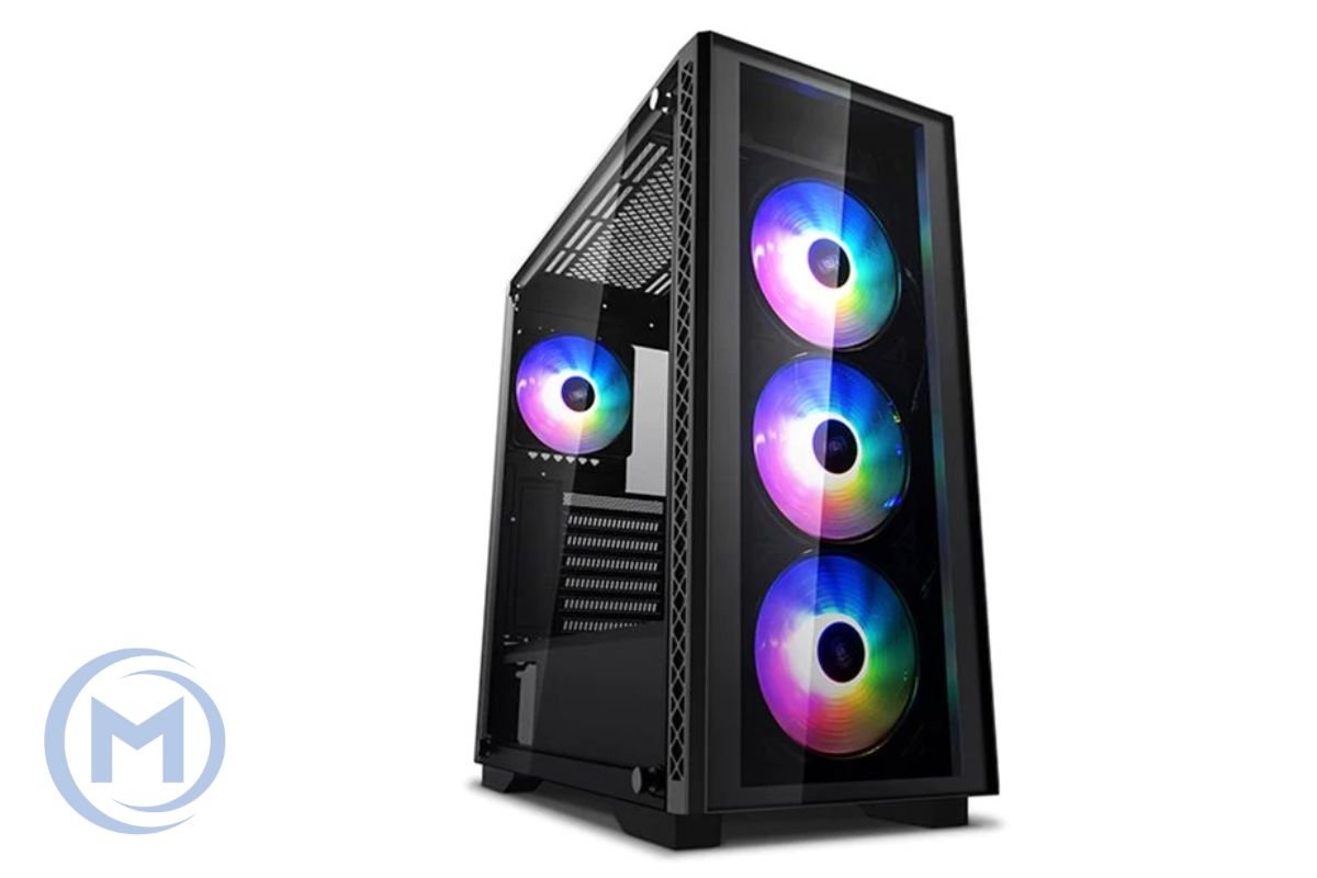 DEEPCOOL ATX MATREXX 50 ADD-RGB 4F w/o PSU 1*USB 3.0 4*ADD-RGB FAN Glass front panel Fully black