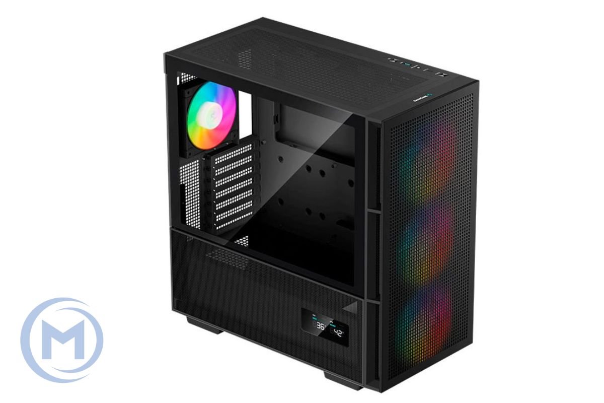 DEEPCOOL EATX CH560 DIG. w/o PSU USB3.0×2 Type-C*1 ARGB 3*140mm+1×120mm FAN (360mm Liquid Cooling)