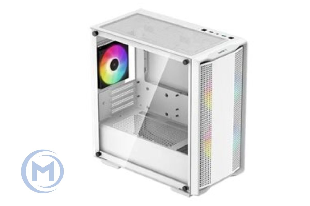 DEEPCOOL MATX CC360 WH ARGB WHITE w/o PSU USB3.0×2 Front + 3×120mm ARGB FANS