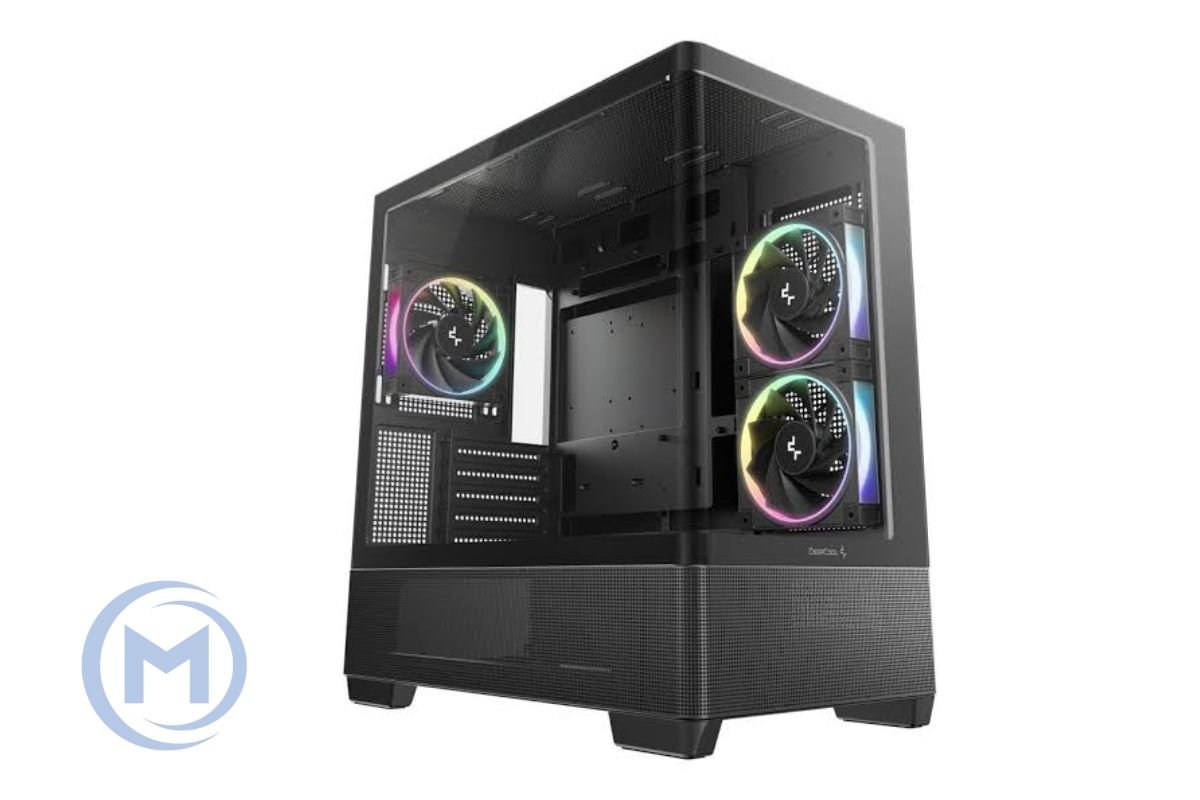DEEPCOOL MATX CG380U 3F w/o PSU USB3.0×2 Front , Type-C + 120mm*3 ARGB fans
