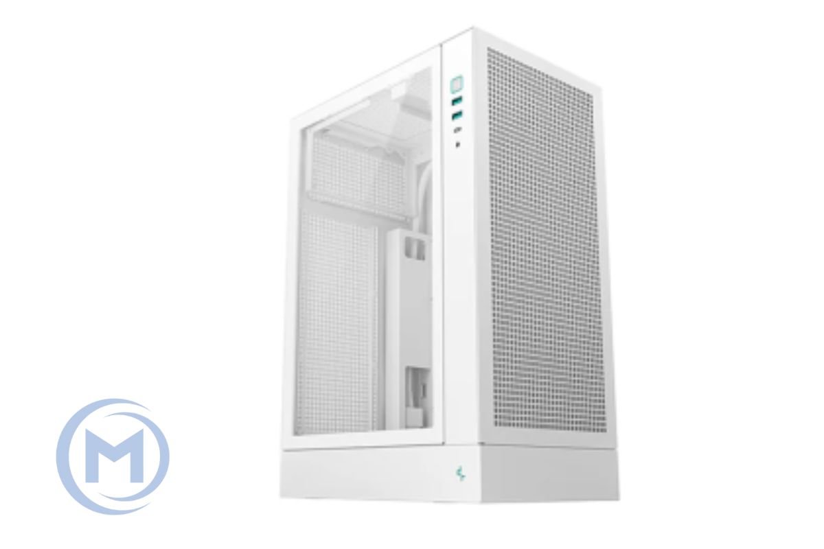 DEEPCOOL MATX CH170 PLUS WH WHITE w/o PSU USB 3.0 Front Type-C, Mesh panel